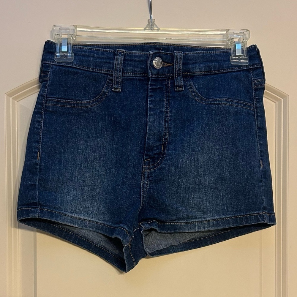 High rise shorts